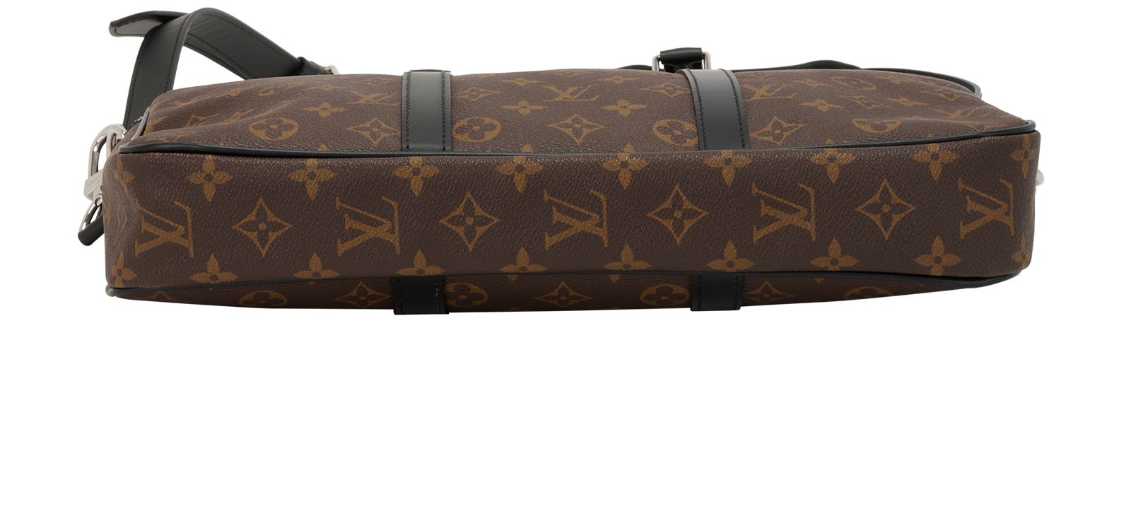 Porte Documents Voyage PM Briefcase, &pound;1,200, Handbags, Brown, Canvas, Top view